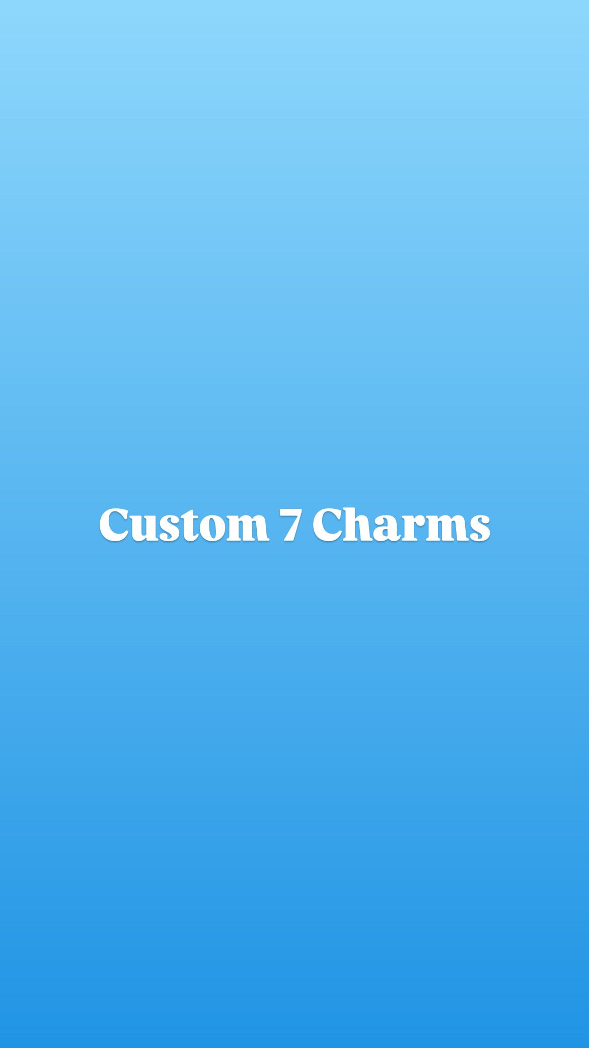 Favorite Things Charm Necklace (Gold Filled)