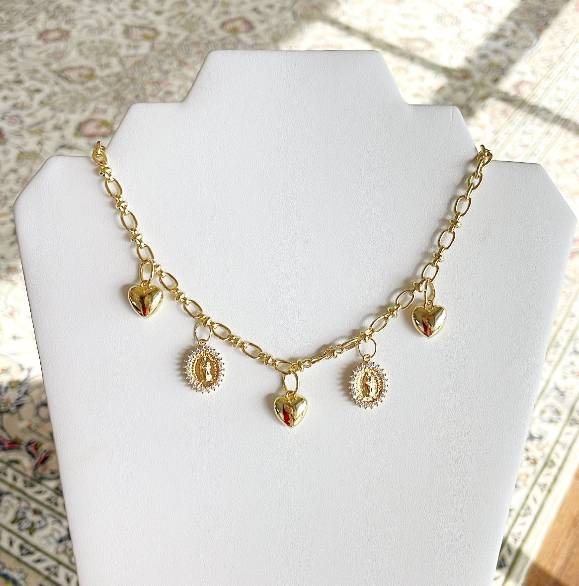Favorite Things Charm Necklace (Gold Filled)