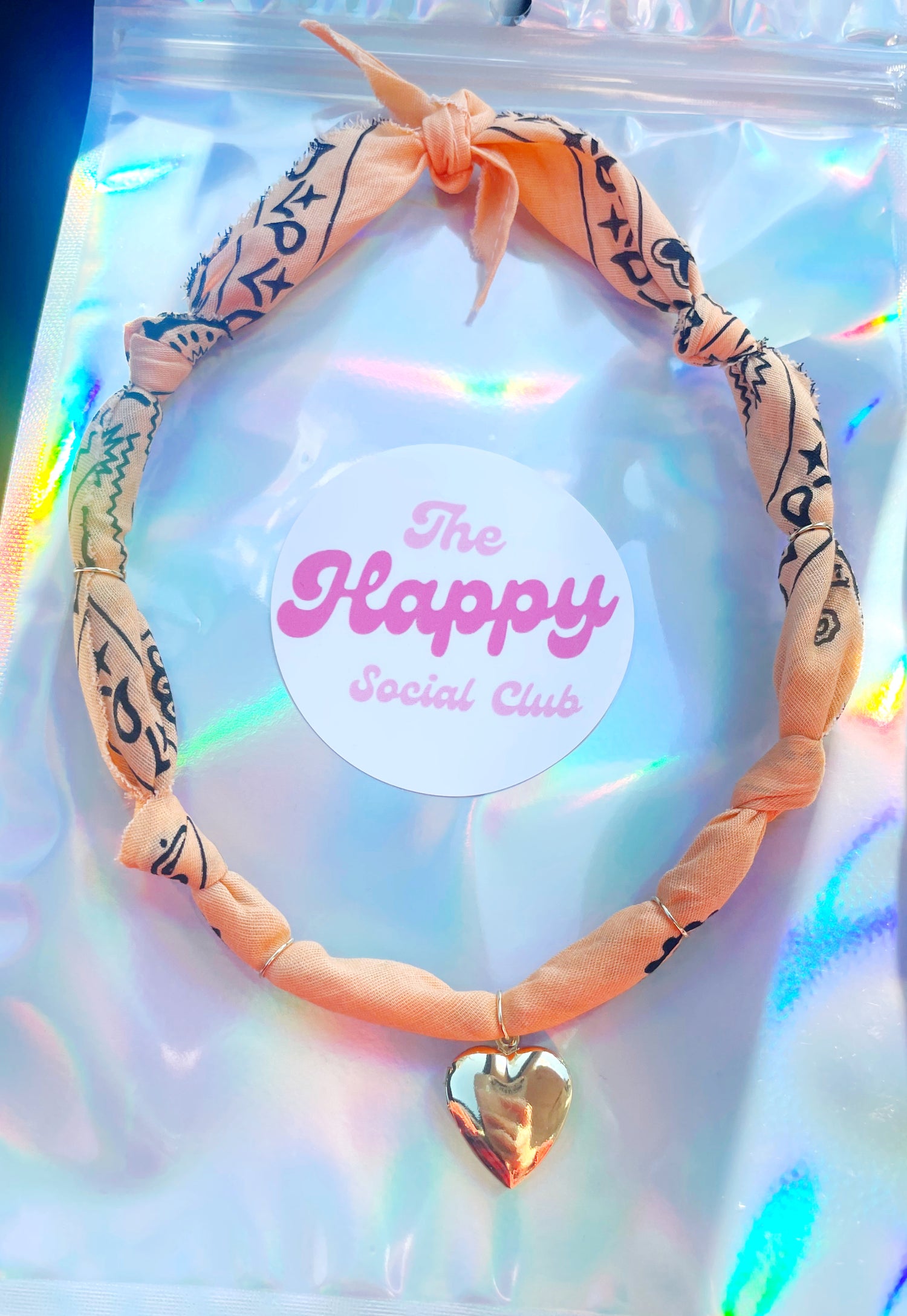 TENNESSEE Orange Game Day Bandana Necklace