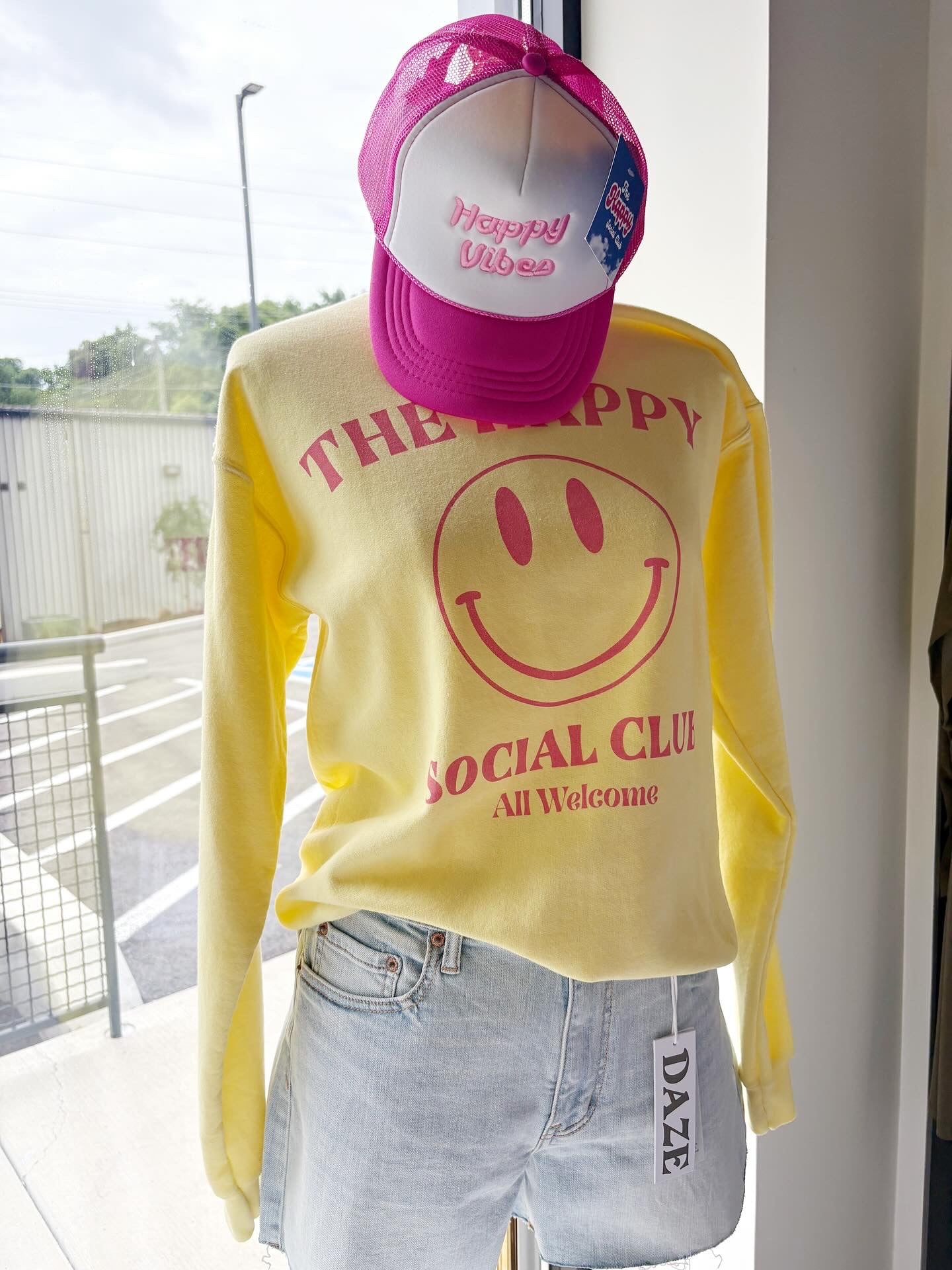 THE HAPPY SOCIAL CLUB Crew Neck Sweatshirt
