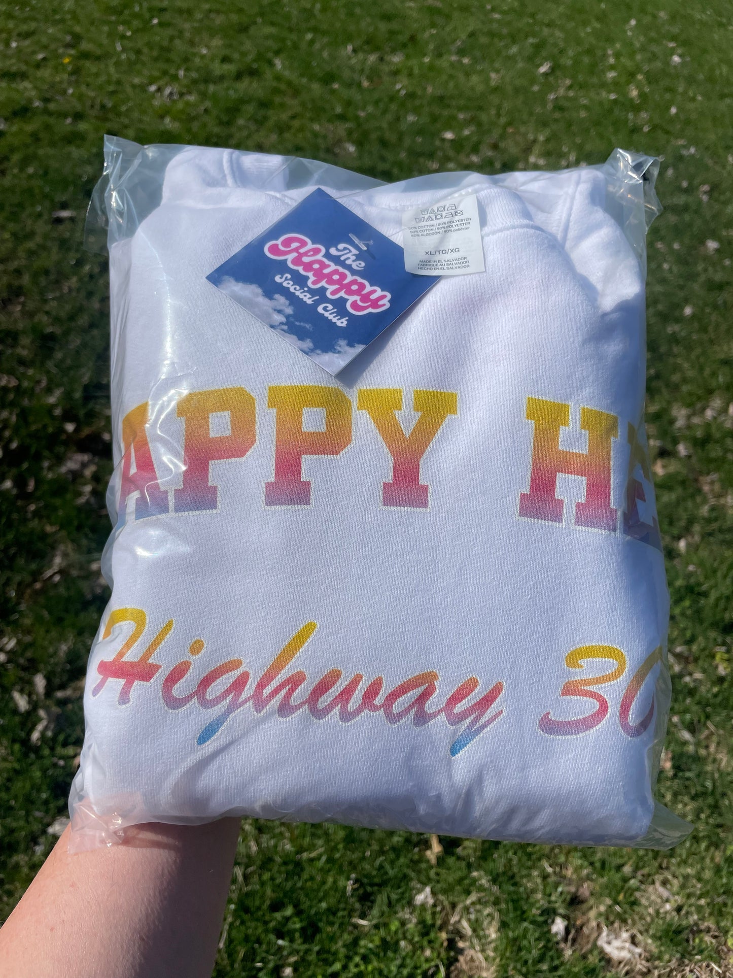 HAPPY HERE HIGHWAY 30A Crew Sweatshirt (Youth)