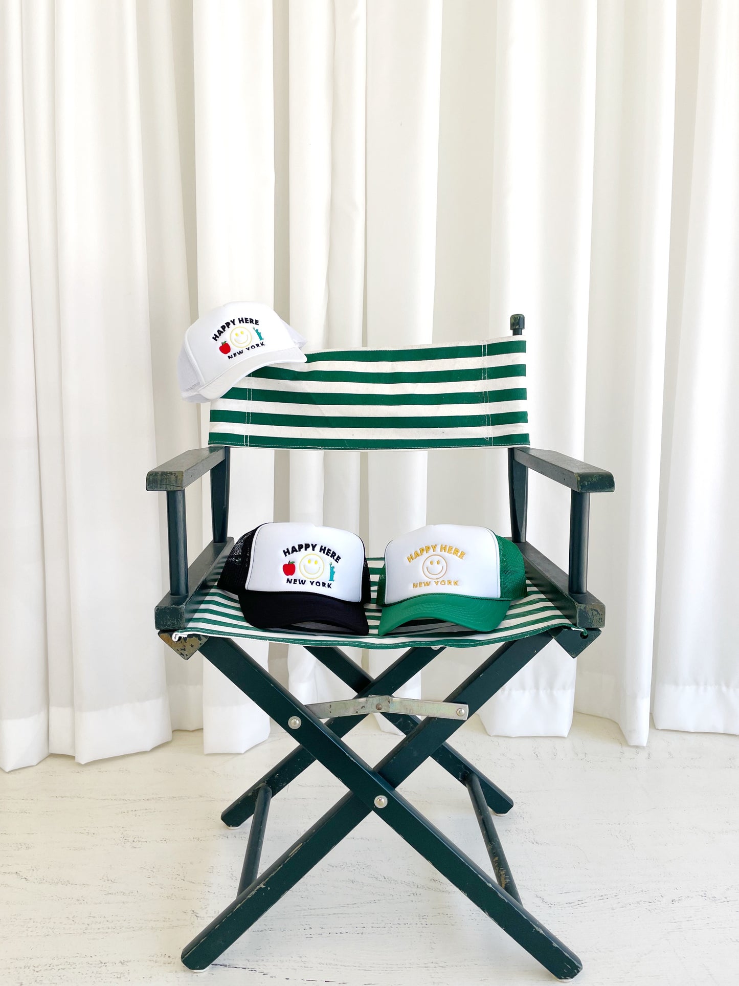 HAPPY HERE NEW YORK Trucker Hat