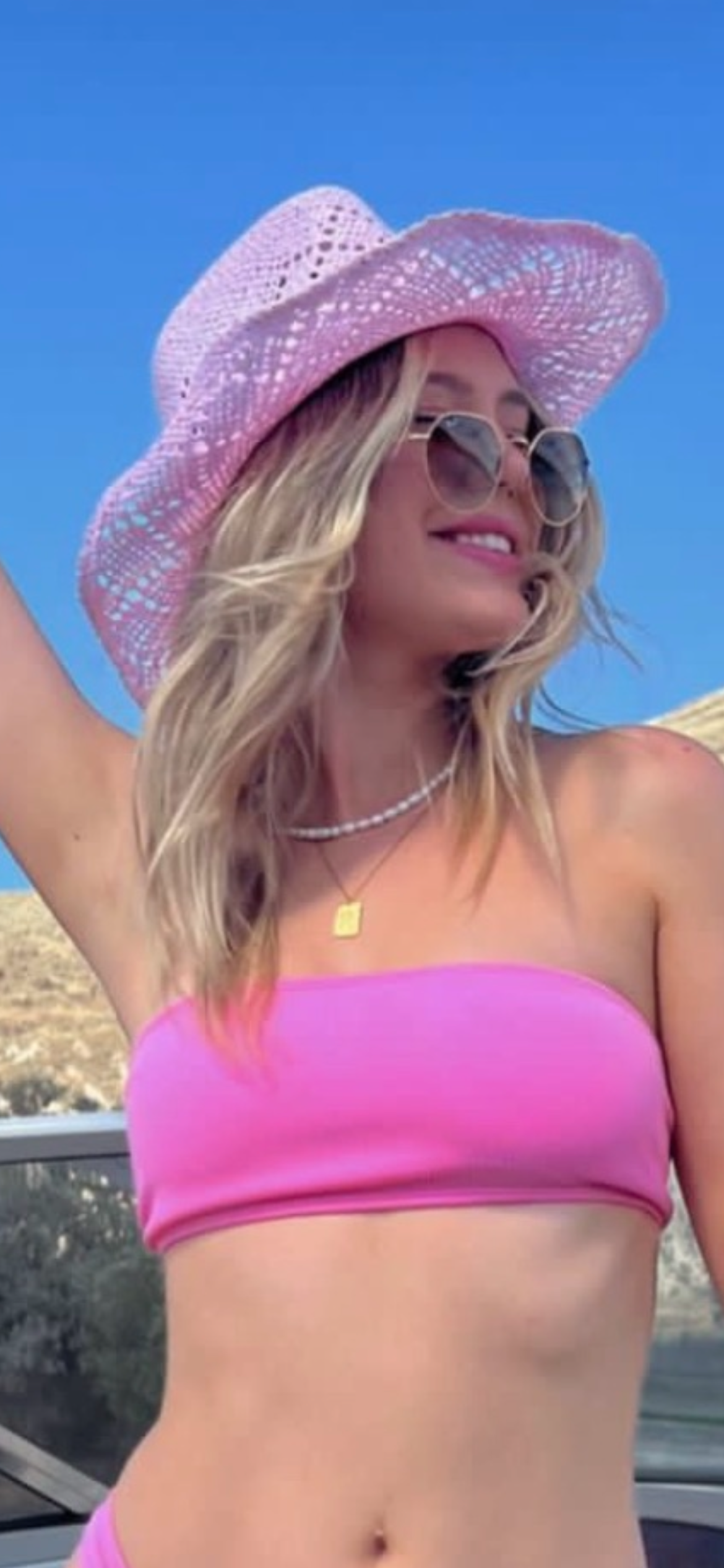 HAPPY Smiley Freshwater Pearl Necklace