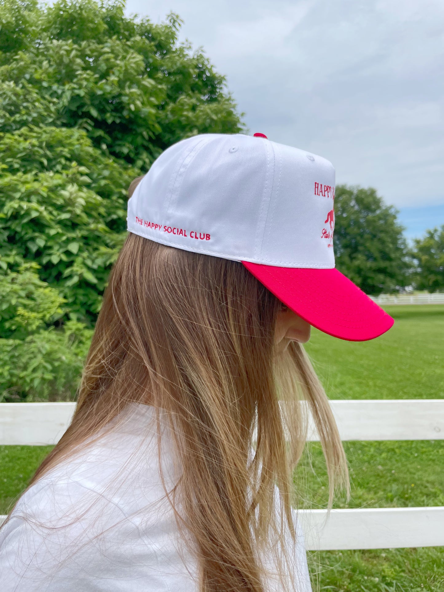 HAPPY COWGIRL Hat GIDDY UP AND SMILE