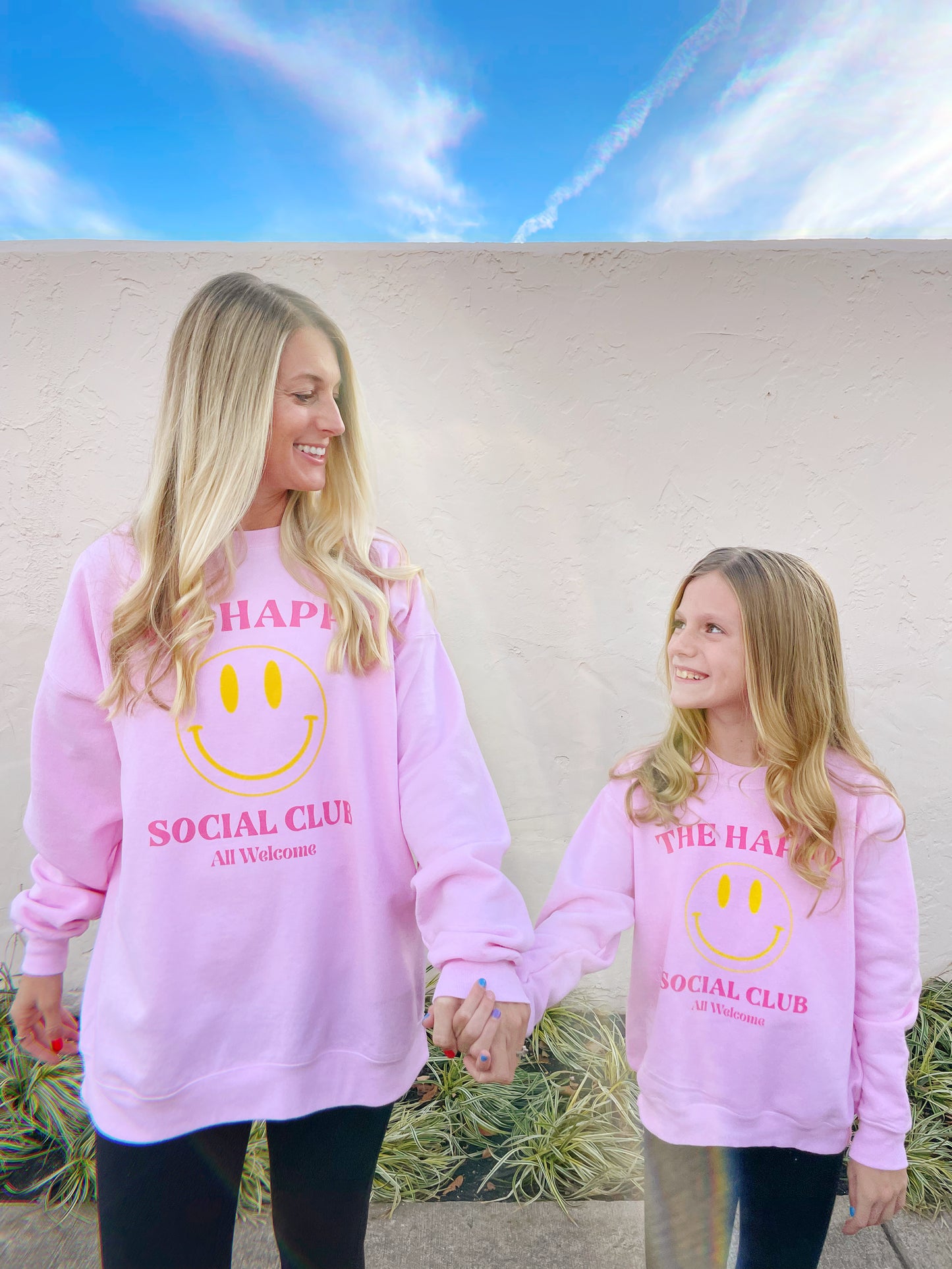 Youth THSC Barbie Core Pink Crew Sweatshirt 💕