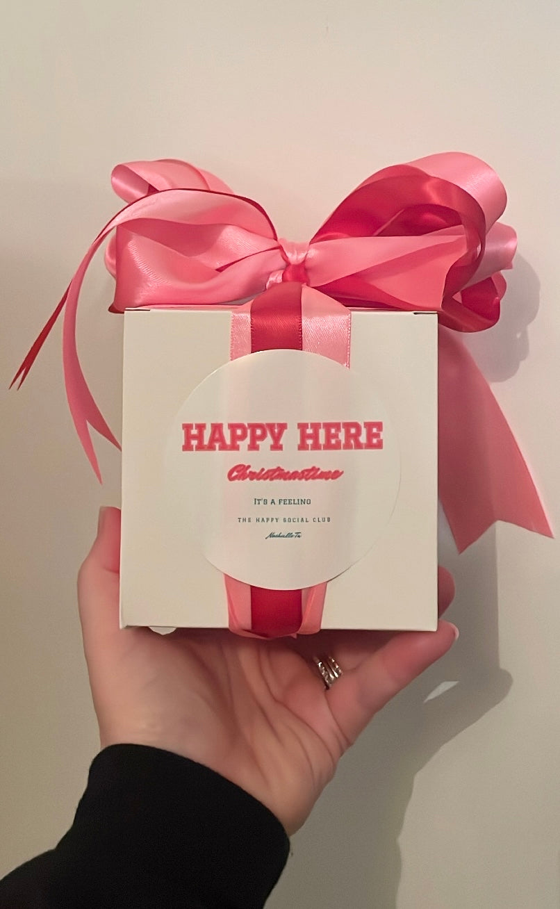 HAPPY HERE Christmastime Candle🎄40% OFF Taken Off at Checkout!