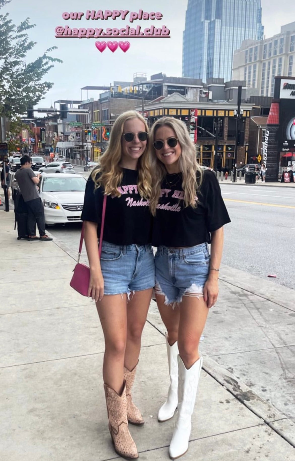 HAPPY HERE Nashville Cropped Top
