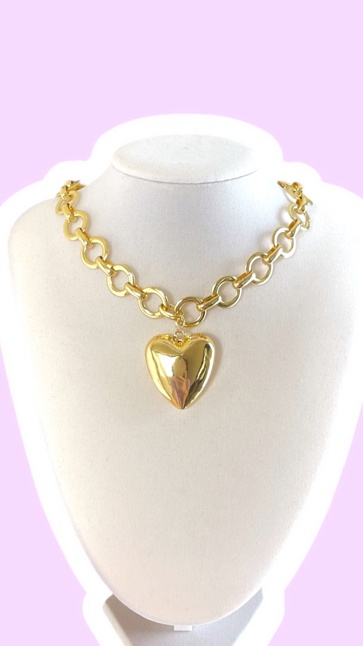 Balloon Heart Necklace
