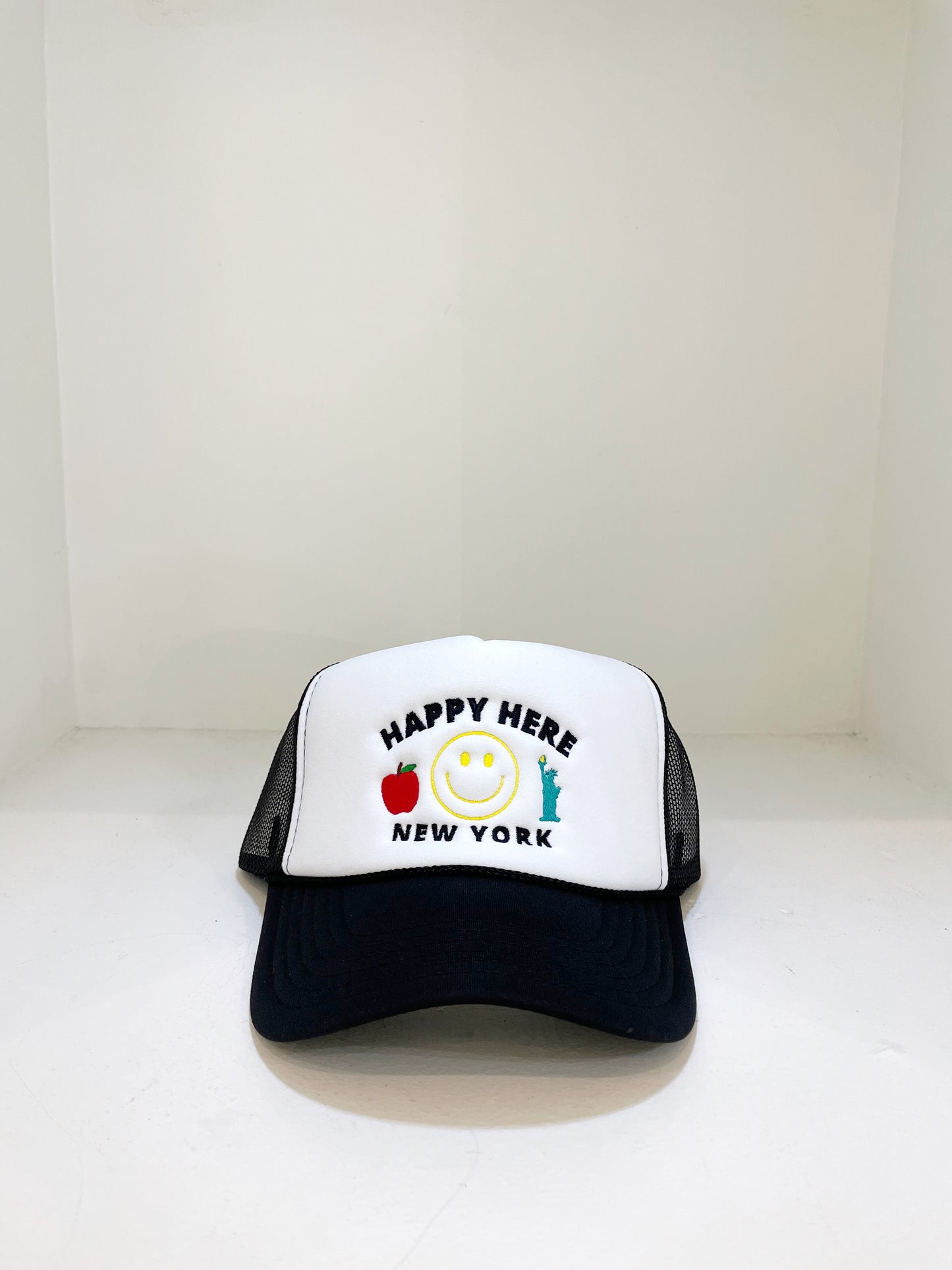 HAPPY HERE NEW YORK Trucker Hat