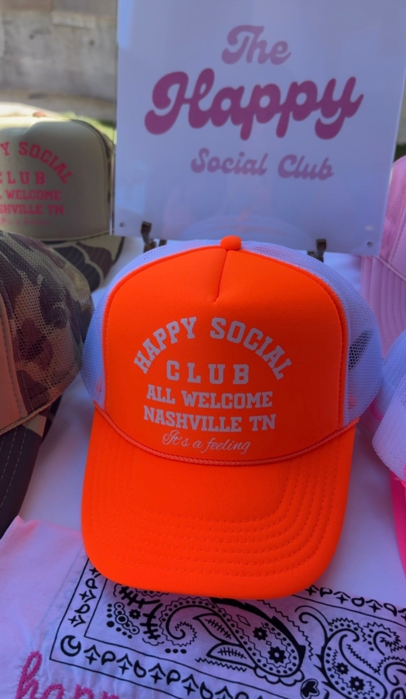 HAPPY 6th Birthday Trucker Hat Limited Edition