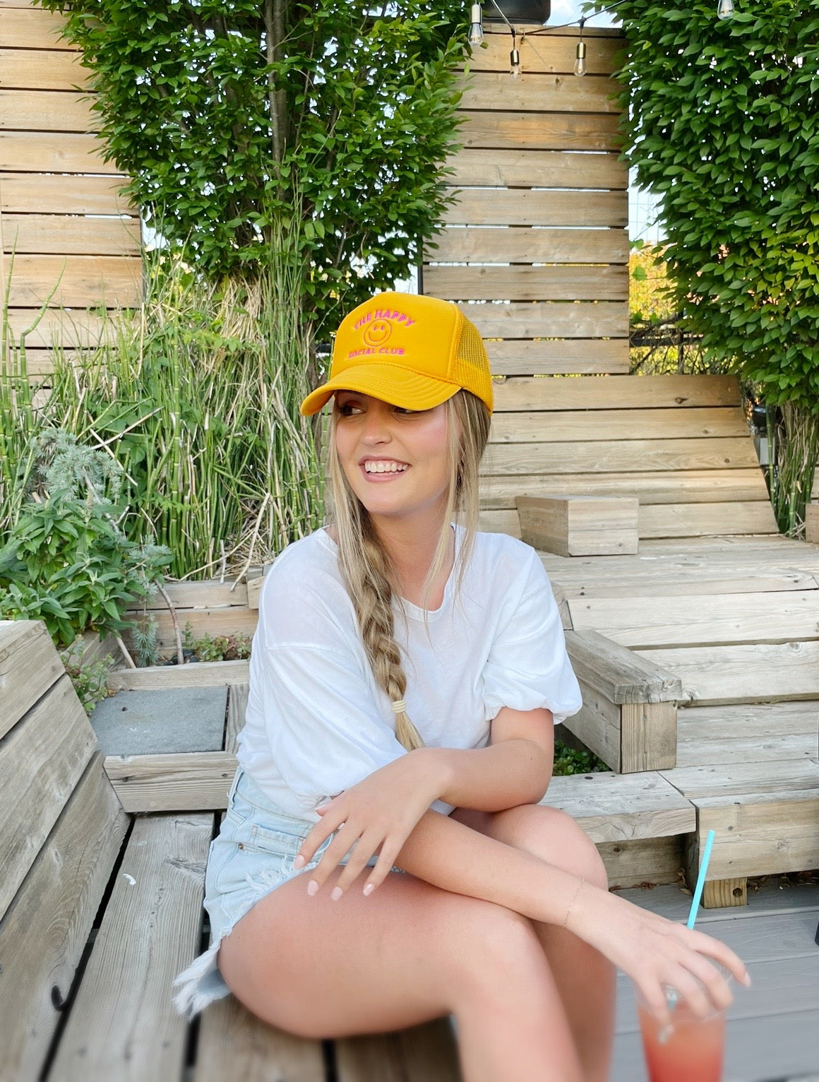 THE HAPPY SOCIAL CLUB Trucker Hat