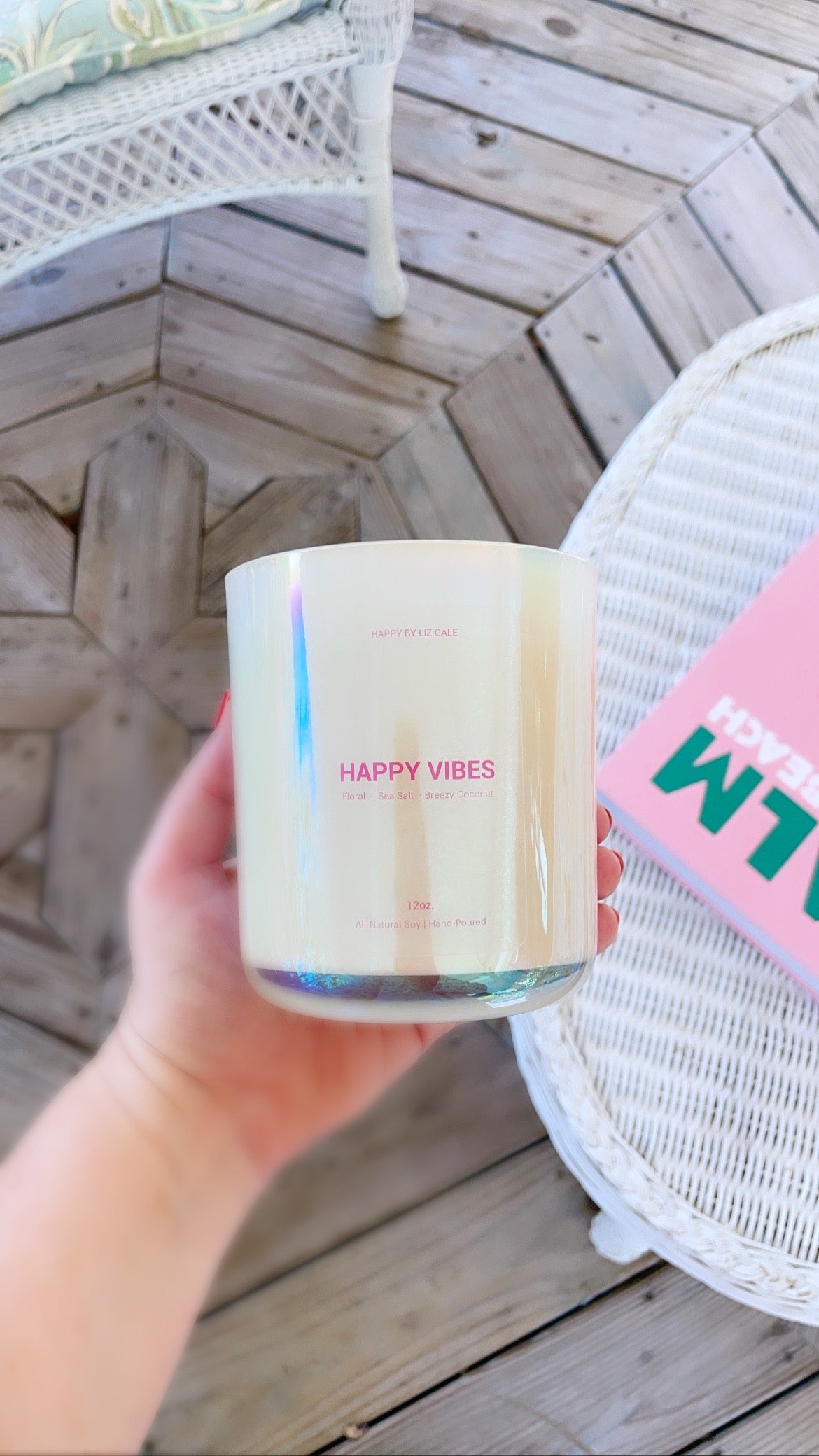 HAPPY VIBES Candle
