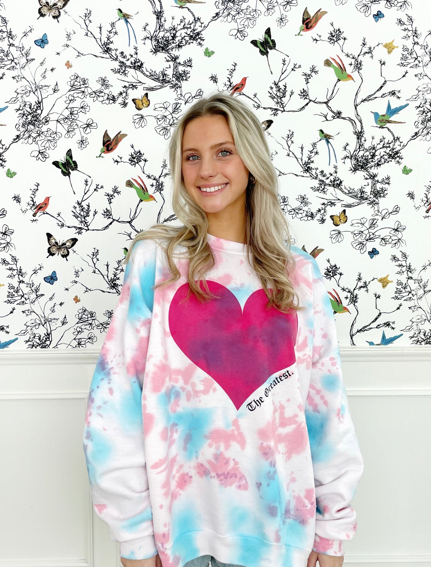 The Greatest. is Love Crew and Hoodie Sweatshirt