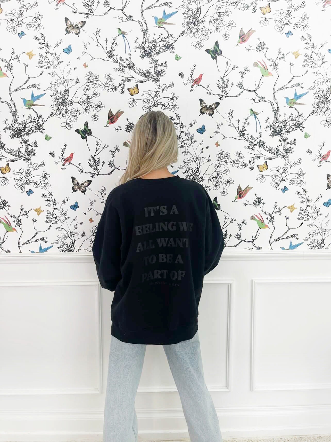 THE HAPPY SOCIAL CLUB Crew Sweatshirt