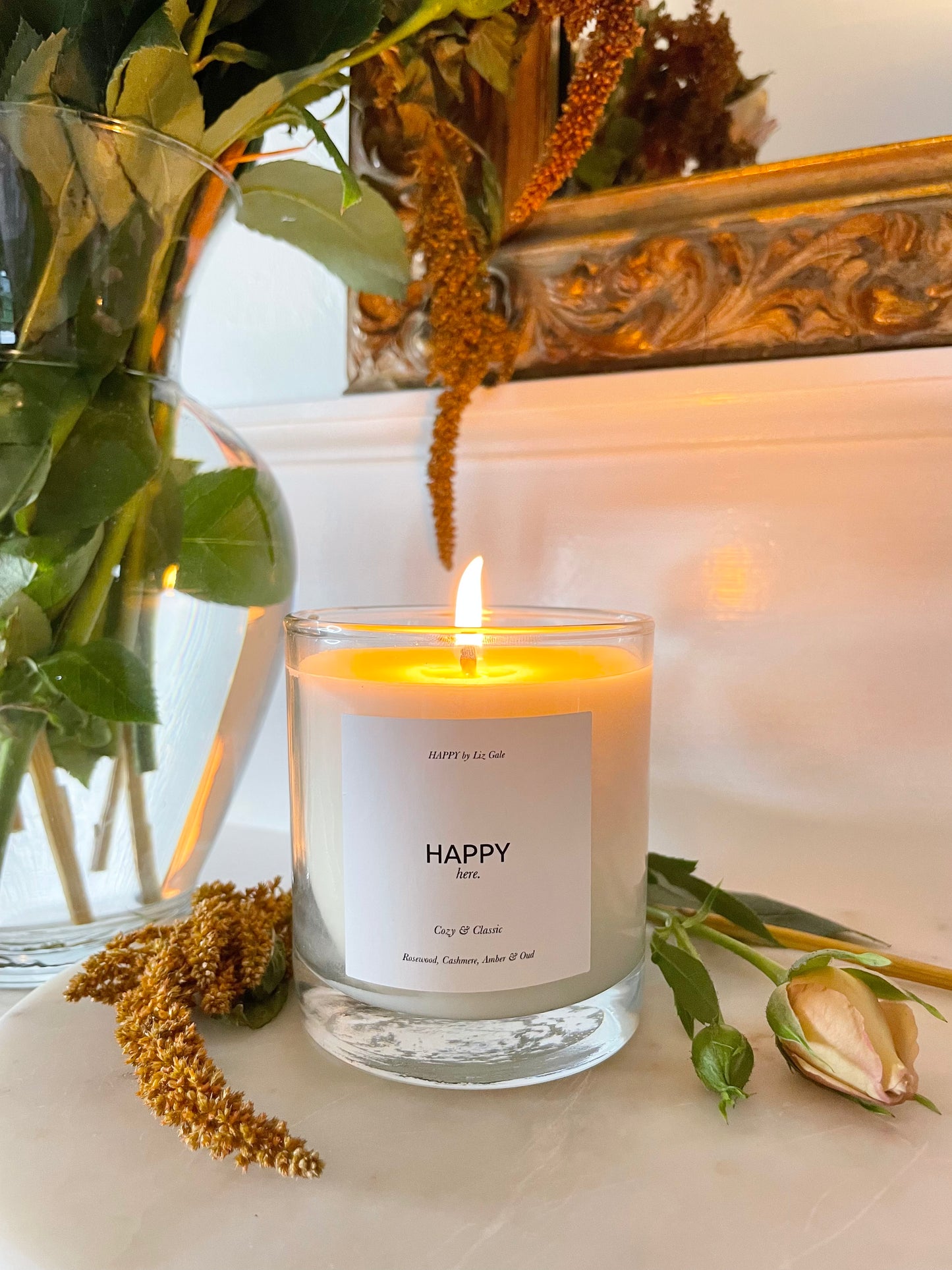 HAPPY HERE Candle