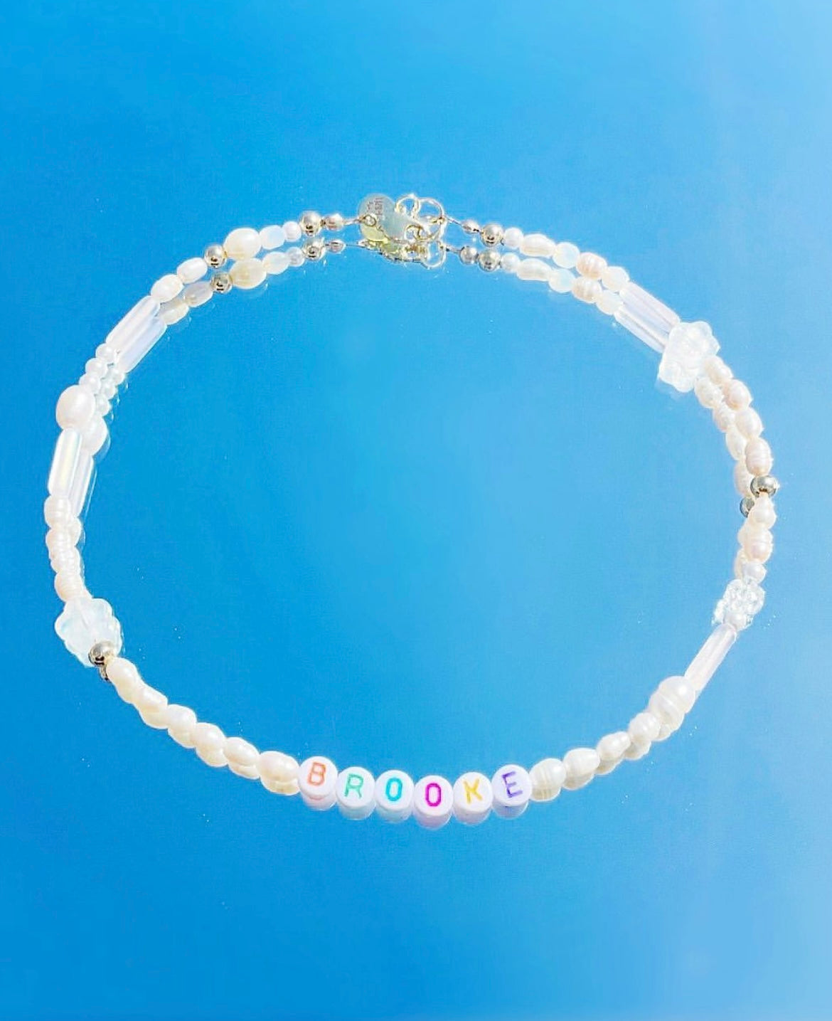 “Say It” Fresh Water Pearl Name Necklace