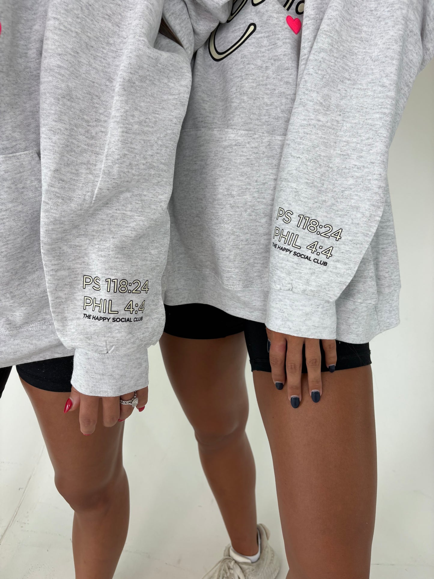Custom Patch HAPPY HERE! Hoodie
