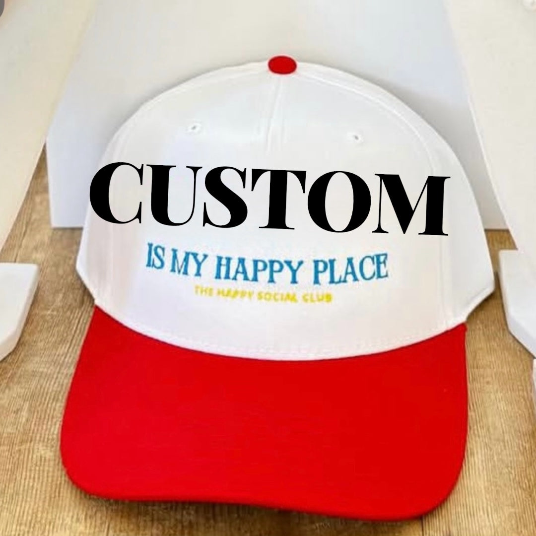 NASHVILLE is my HAPPY PLACE Trucker Hat 20% OFF Discount Code SUMMER20