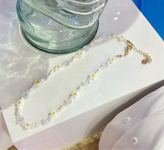 Daisy Flower Necklace🌼