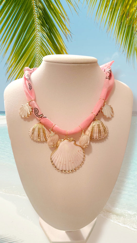 “The Beach” Bandana Necklace