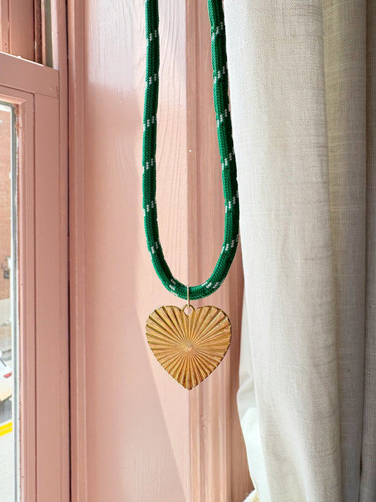 Heart Cord Necklace