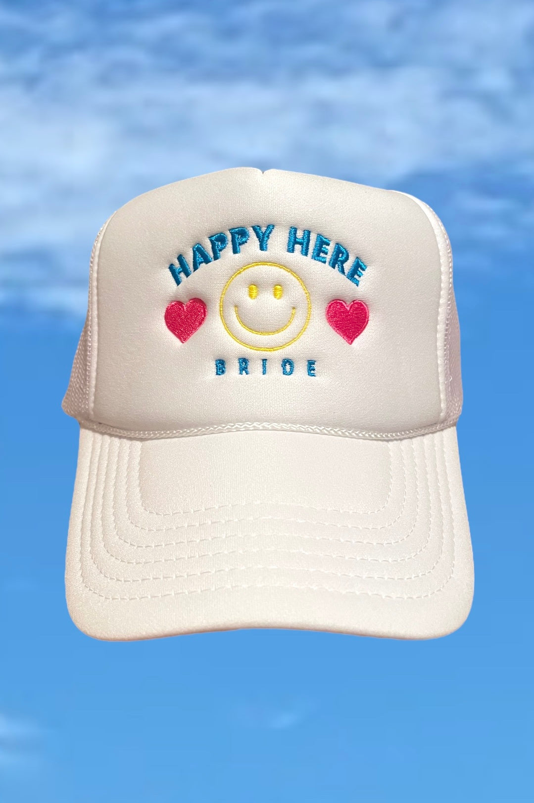 HAPPY HERE Bride💕💍😊🎉 Trucker Hat