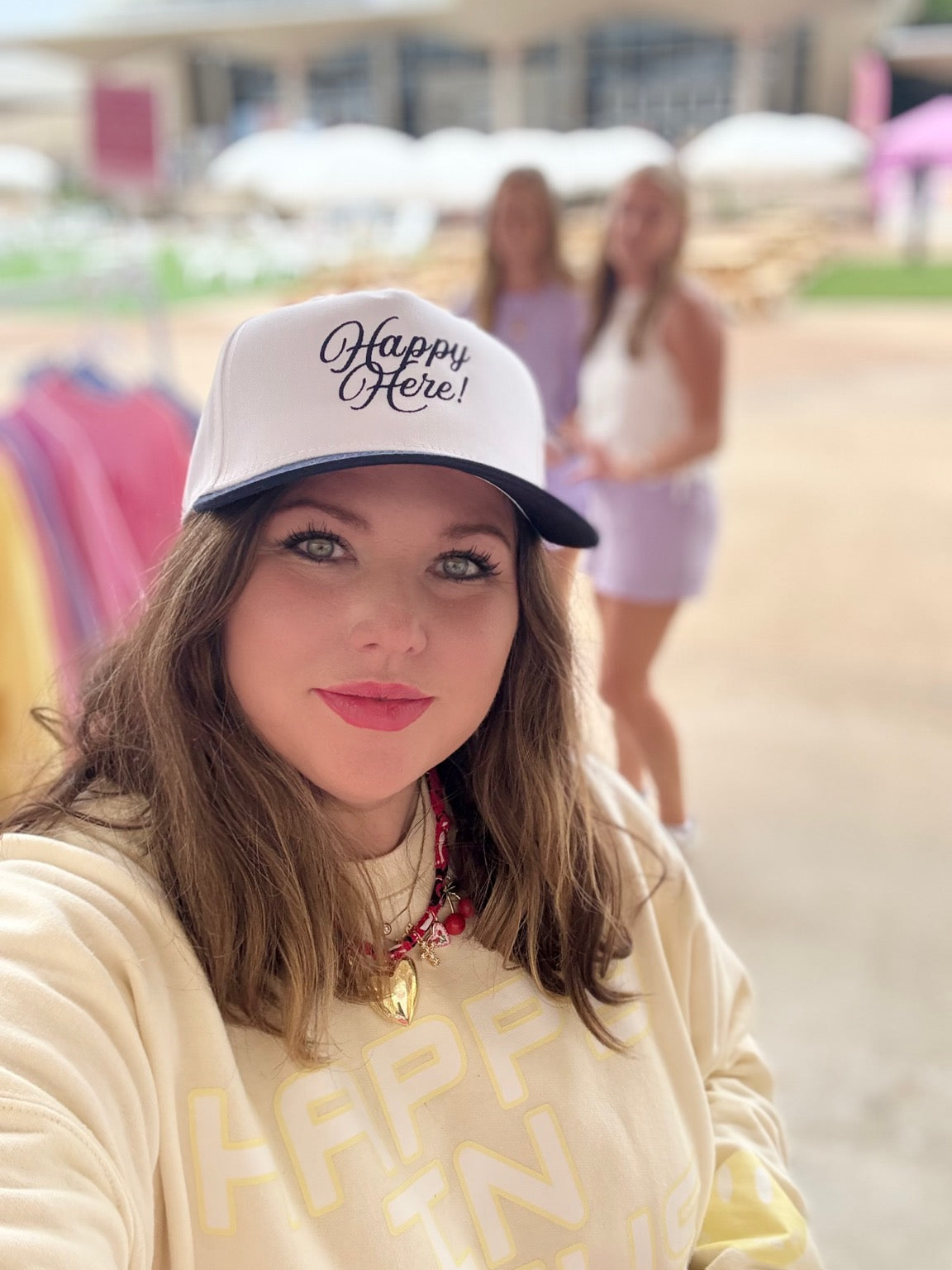 HAPPY HERE! Trucker Hat