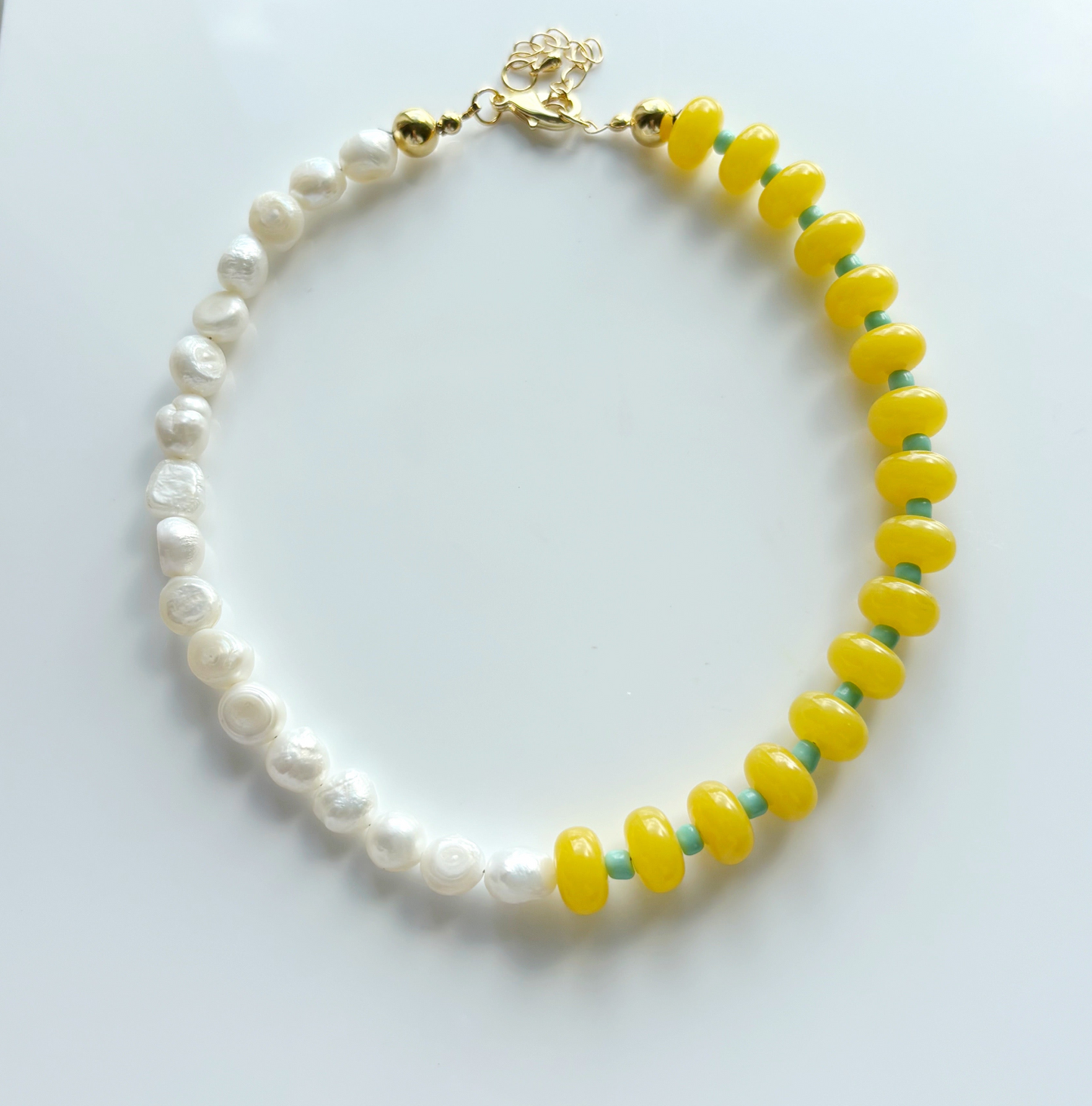 Sunny Happy Beaded Necklace Discount Code SUMMER20 for 20% OFF