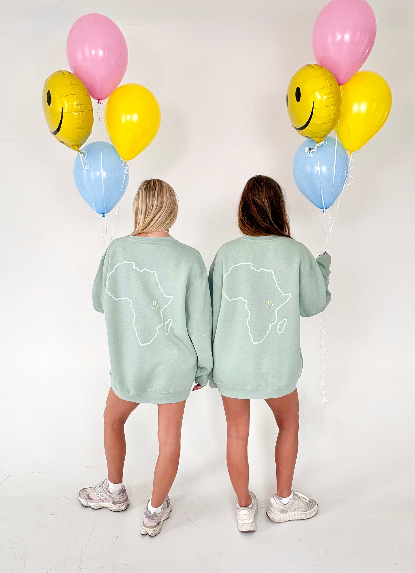 HAPPY HERE Uganda Sweatshirt (Happy Social Club X Love One International Ambassador Collaboration)