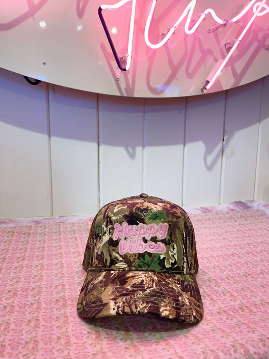 NEW Camo Cloth Style Trucker Hat