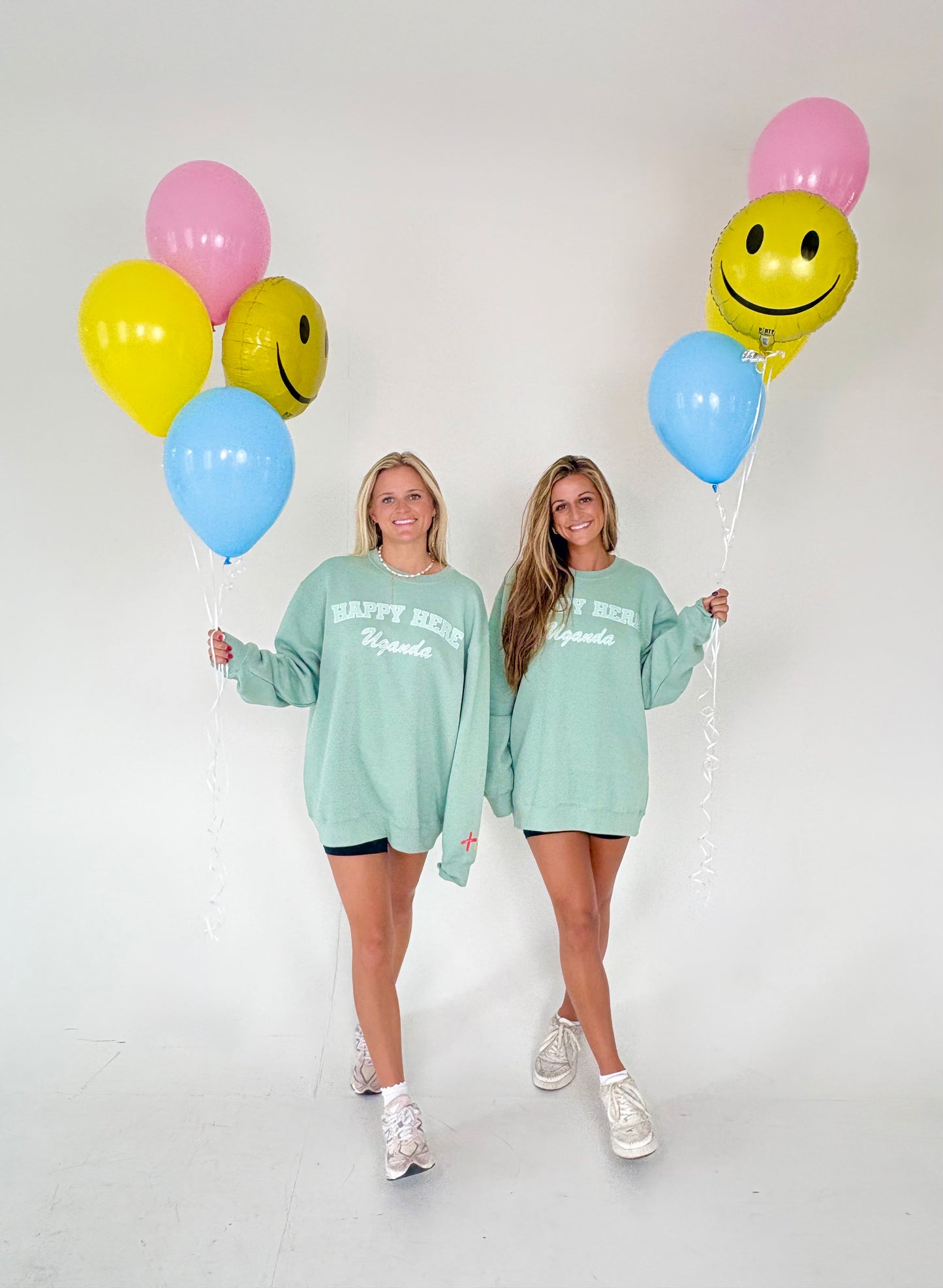 HAPPY HERE Uganda Sweatshirt (Happy Social Club X Love One International Ambassador Collaboration)
