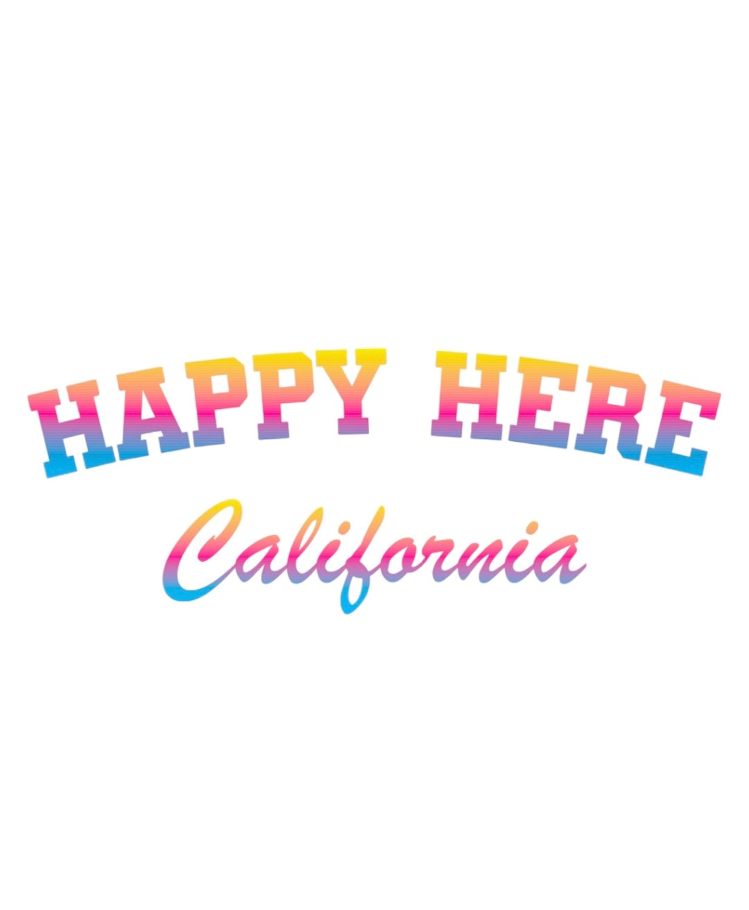 50% OFF SALE TAKEN OFF AT CHECKOUT!
☀️☀️California Dreamin☀️☀️HAPPY HERE (California) (Los Angeles)