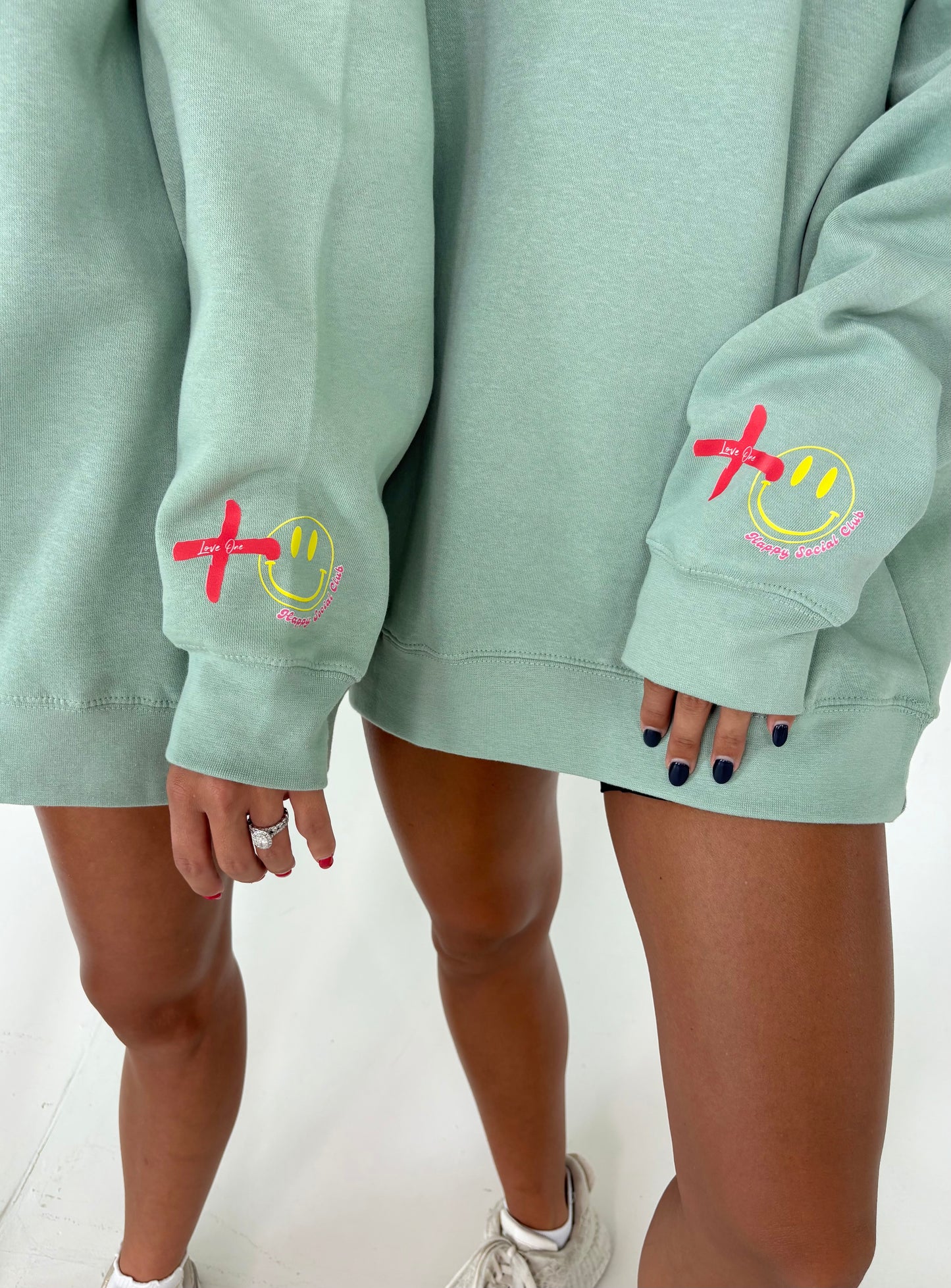 HAPPY HERE Uganda Sweatshirt (Happy Social Club X Love One International Ambassador Collaboration)
