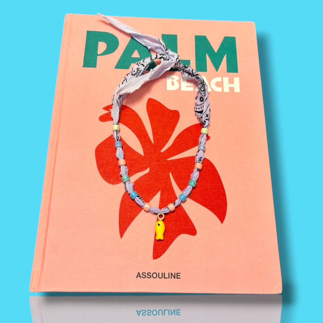 Beaded Pendant Bandana Necklaces