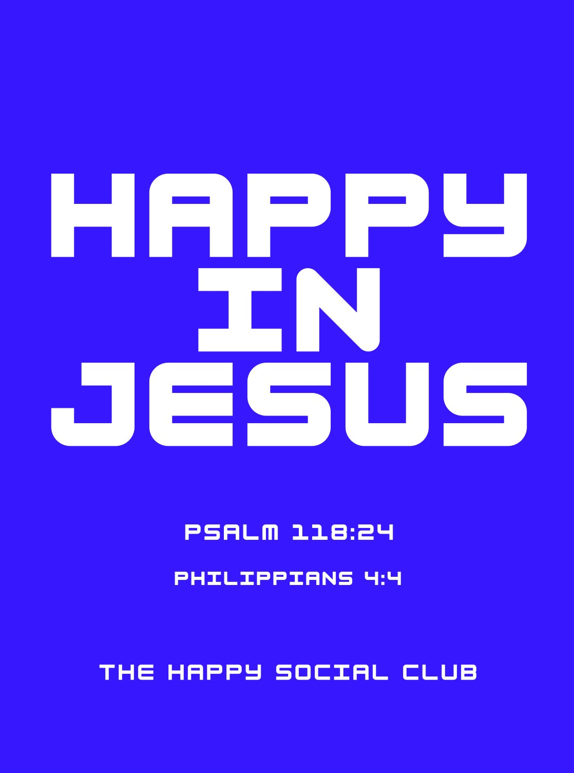 HAPPY IN JESUS Crew Sweatshirt 20% OFF discount Code SPRING20