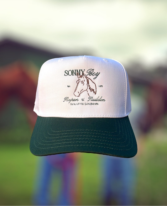 50% OFF SALE TAKEN OFF AT CHECKOUT! 
SONNY Boy Trucker 🤠☀️🎉