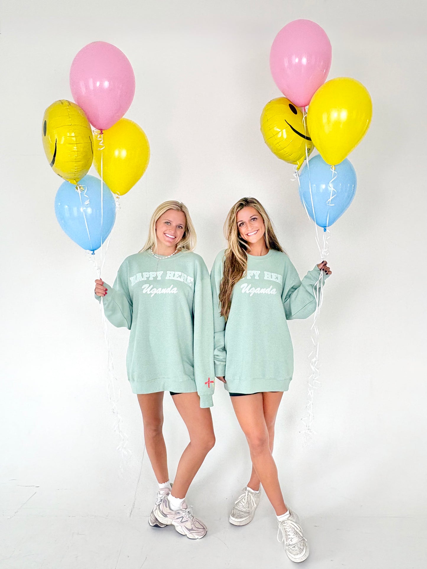 HAPPY HERE Uganda Sweatshirt (Happy Social Club X Love One International Ambassador Collaboration)