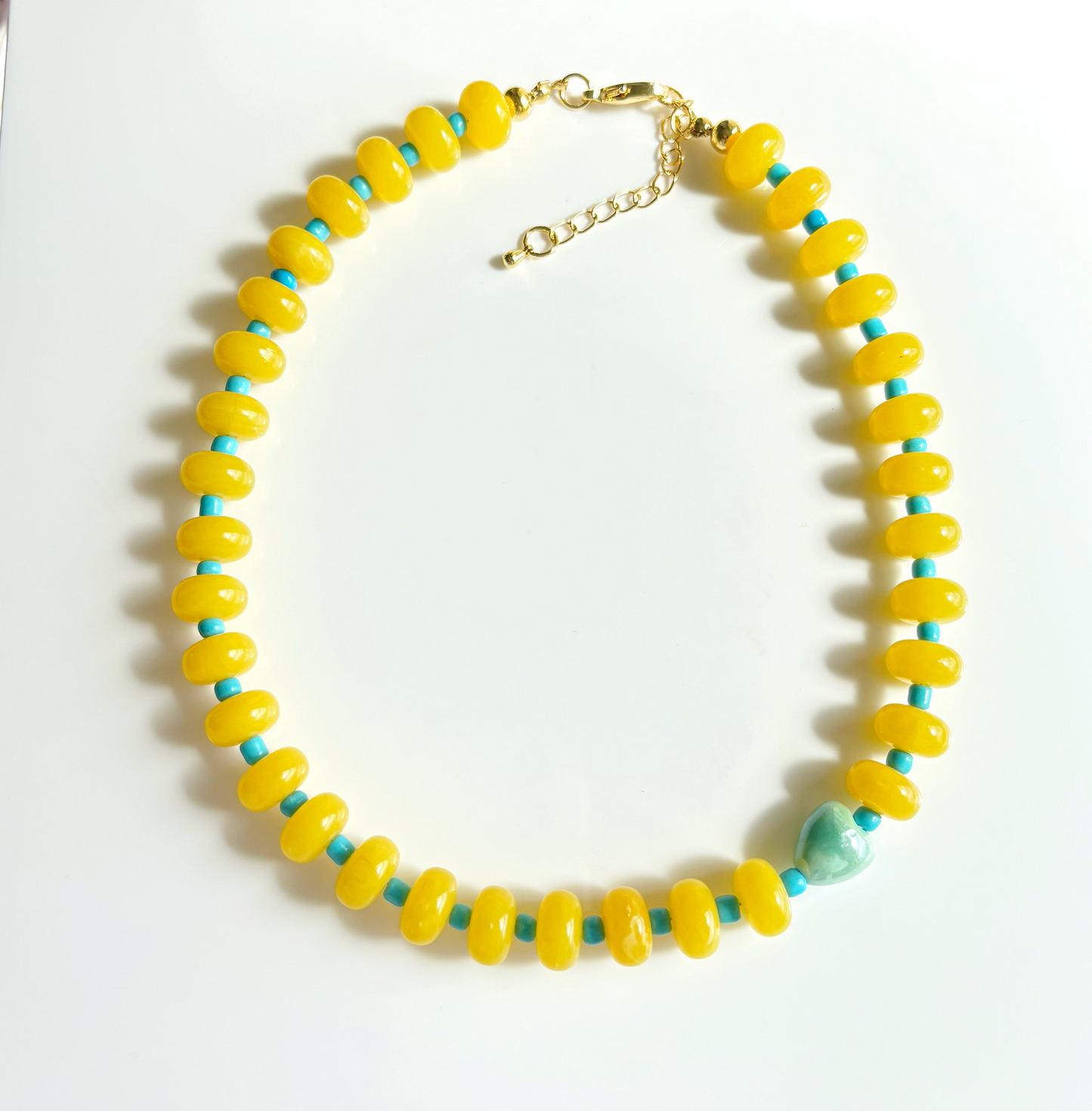 Sunny Happy Beaded Necklace Discount Code SUMMER20 for 20% OFF