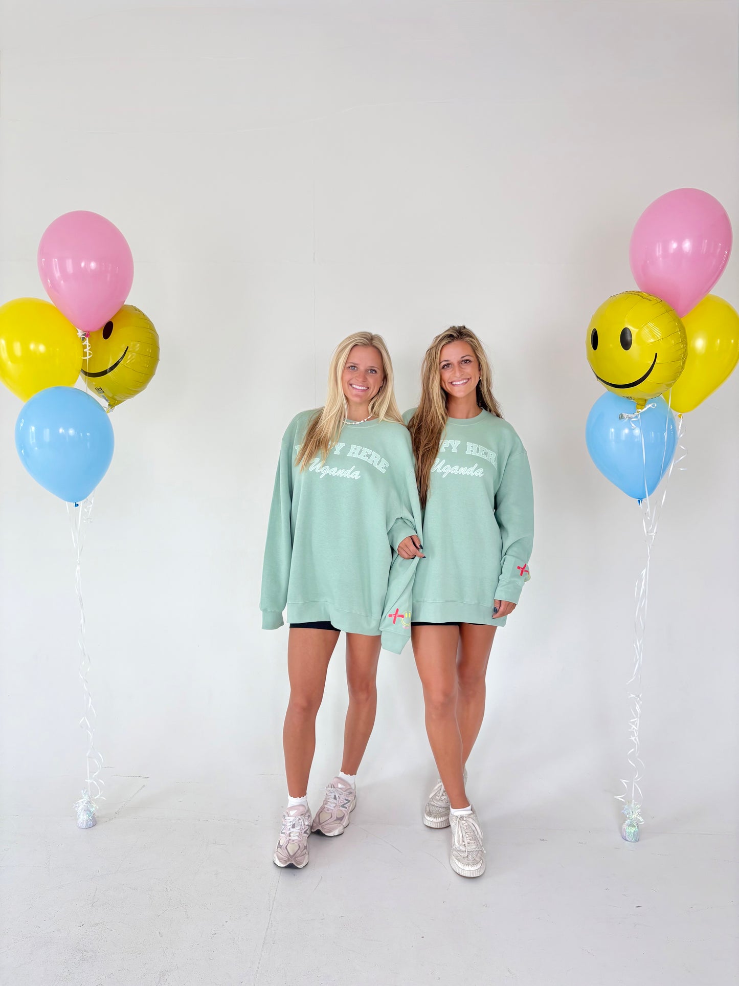 HAPPY HERE Uganda Sweatshirt (Happy Social Club X Love One International Ambassador Collaboration)