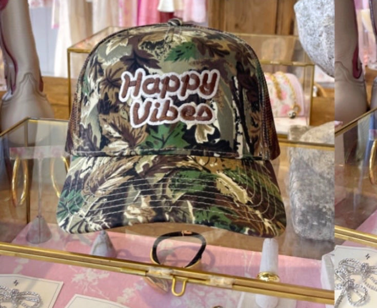 NEW Camo Cloth Style Trucker Hat (50% OFF) Discount Code HAPPYNY