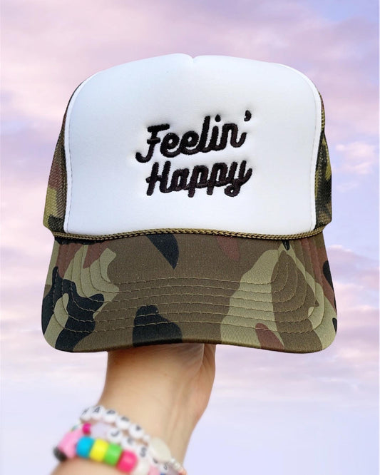 FEELIN’ HAPPY Trucker Hat
